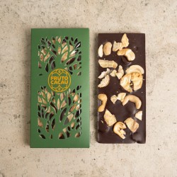 Barra Gourmet 70% Zero Açúcar Banana Chips, Banana Passa e C. de Caju -  80 gr