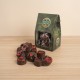 Bombom de frutas vermelhas com avelã e especiarias, zero açúcar