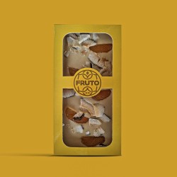 Barra Chocolate Branco 55% com Damasco e Coco Zero