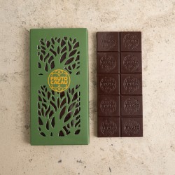 Barra Chocolate 70% adoçada com Eritritol e Stevia - 80 g