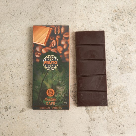 Chocolate 61% com Café - 30 gr Chocolate 61% com Café - 30 gr