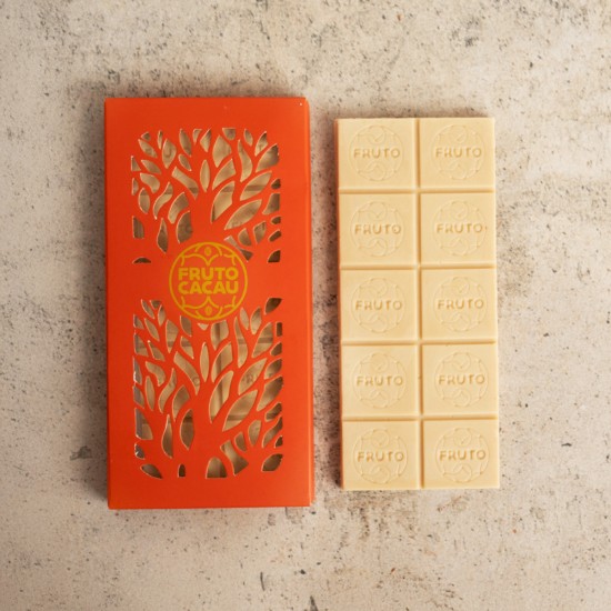 Barra Chocolate Branco 55% Puro, Zero Barra Chocolate Branco 55% Puro, Zero