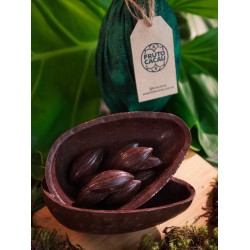 Ovo de pascoa crocante de nozes e raspas de laranja 330 Gr xylitol