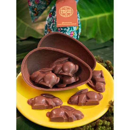 Ovo de Pascoa Infantil 45% ao leite de coco - 220 gr