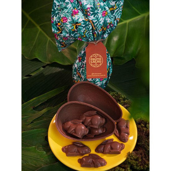 Ovo de Pascoa Infantil 45% ao leite de coco - 220 gr